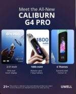 UWELL CALIBURN G4 PRO電子煙註油主機推薦